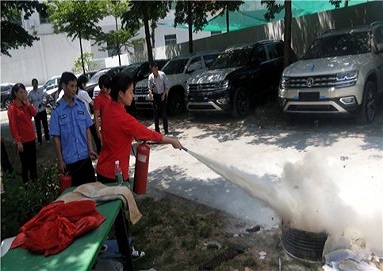 科發(fā)工業(yè)園組織消防安全知識培訓(xùn)，擰緊員工思想“安全螺絲”