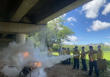 消除事故隱患、筑牢安全防線——零管中心開(kāi)展滅火演練
